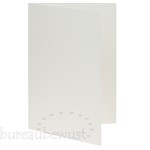 Dubbele kaartenset
'Clair de Lune' 300 grs
wit op wit